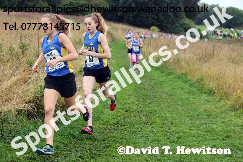Senior women, Sunderland Harriers Open Cross Counry, Farringdon Park, Sunderland. Photo: David T. Hewitson/Sports for All Pics